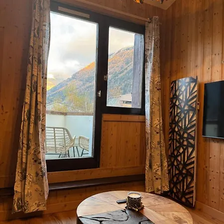 Cocon Au Coeur De Avec Parking Gratuit Lägenhet Chamonix